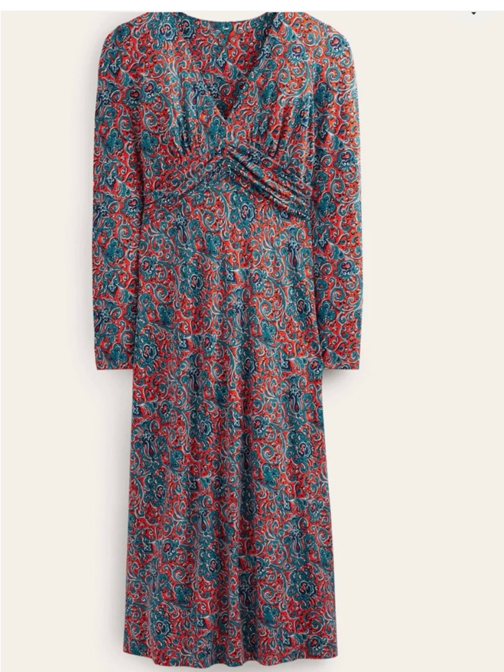NWT Boden Elodie Empire Midi Dress. Size 10 (Medium).